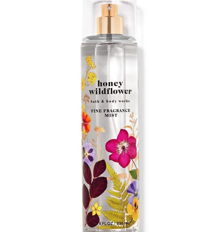 Bath & Body Works Honey Wildflower Body Mist - Sweet Pear & Wildflower Scent