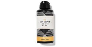 Bath & Body Works Gingham Legend Body Spray - Rich Warm Fragrance