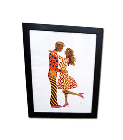 A Lovely Gaze Artwork - Expressive African Portrait Wall Decor