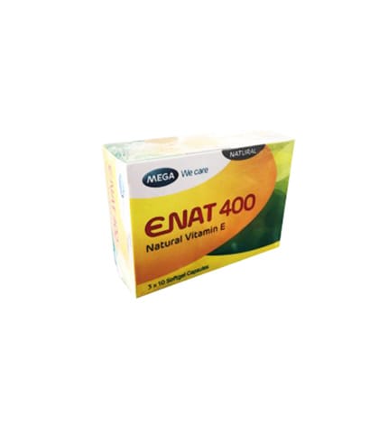 Enat-400 Vitamin E Capsules