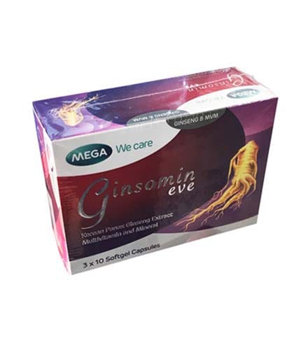 Ginsomin Eve Capsules for Women's Energy & Immunity