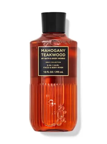 Mahogany Teakwood Face and Body Wash - Men's Collection