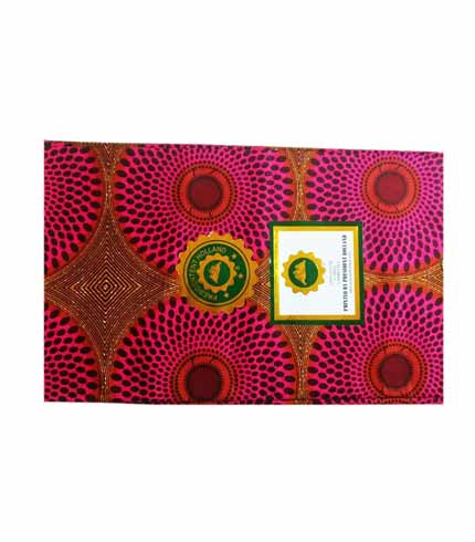 President Holland Violet African Print Cloth - Royal Purple Tones