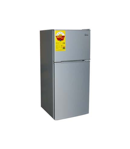 Midea 109 Ltr Top Mount Refrigerator - Modern Design, Adjustable Thermostat