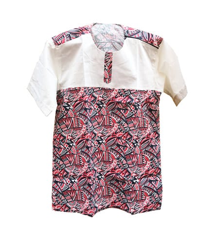 Premium African Print Shirt - Traditional Ankara Design