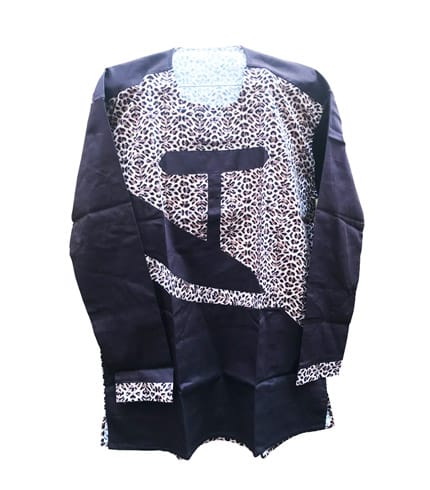 Black Long Sleeve African Shirt - Formal Occasion Ready