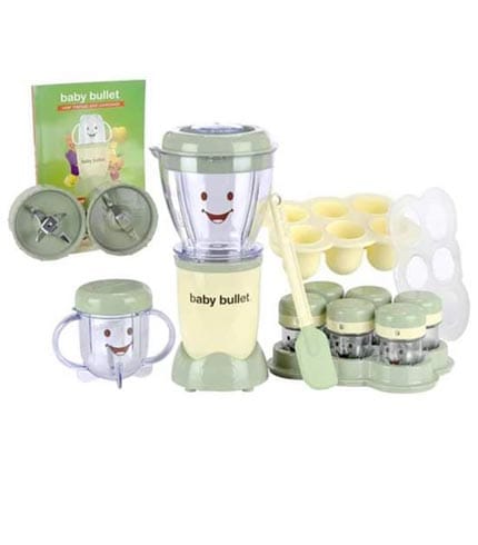 Baby Bullet Blender System - Nutritious Baby Food Maker Kit