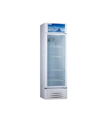 Midea 400L Single Door Display Fridge - Modern Design, Adjustable Thermostat
