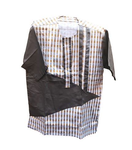 Dark Green African Shirt - Rich Forest Tones