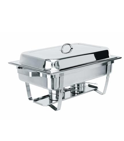 Stainless Steel Chafing Dish - Buffet Server with Alcohol Burner