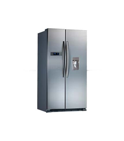 Midea 500L Side By Side Refrigerator - Modern Design, Adjustable Thermostat