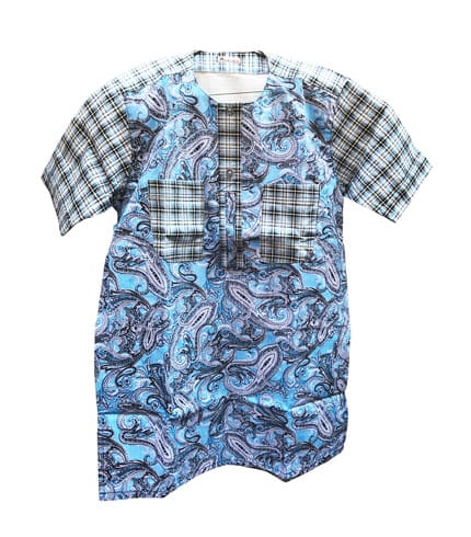 Sea Blue African Shirt - Ocean Inspired