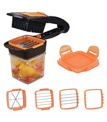 Dice Vegetable Chopper - Easy Slicer, Dicer for Uniform Cuts