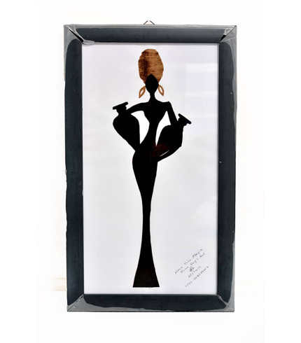 African Woman Artwork - Elegant Wall Decor for Home & Office
