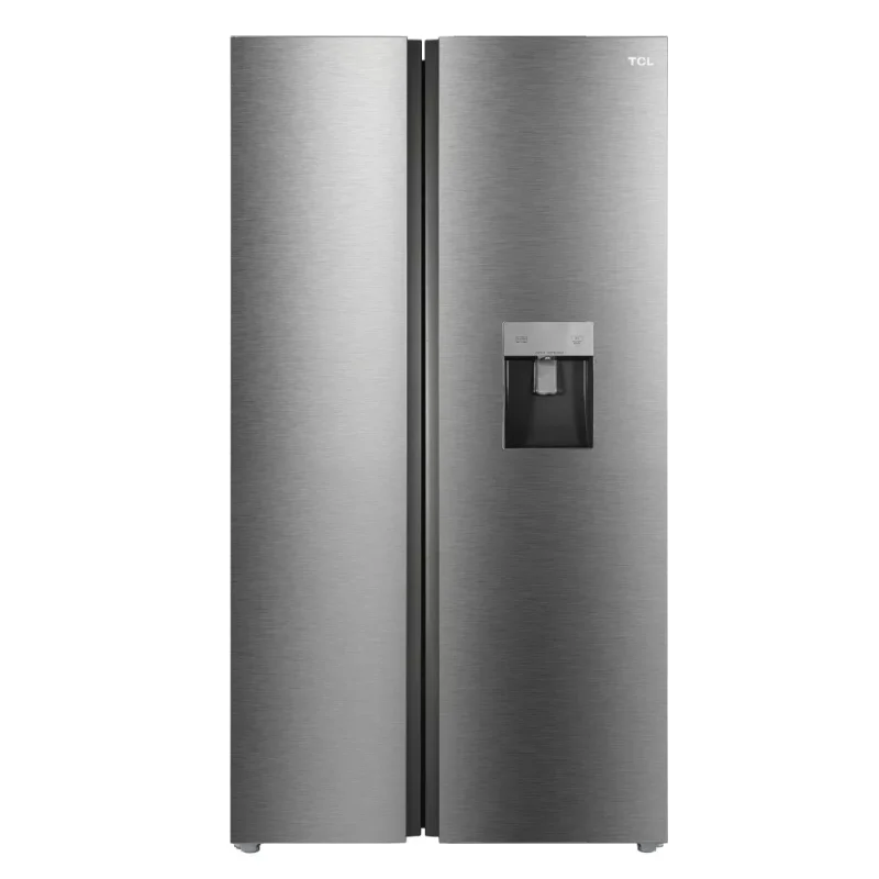 TCL 608L Side-by-Side Refrigerator P650SBN - Eco Inverter, Multi-Door