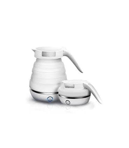 Collapsible Travel Kettle - Dual Voltage, Food Grade Silicone