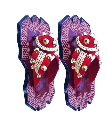 Red Accent Ahenema - Bold Color Statement