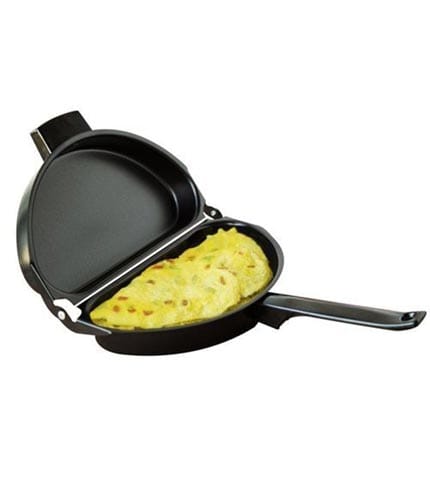 Folding Omelette Pan - Easy Flip Design for Perfect Breakfasts