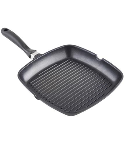 Frying and Griddle Pan - Non-Stick Dual Surface for Charred Marks