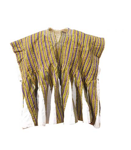 Junior-Sized Hunter Shade Handwoven Fugu Smock