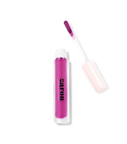 Zaron Magenta Matte Lip Fix - Smudge-Proof Liquid Lipstick, Nourishing