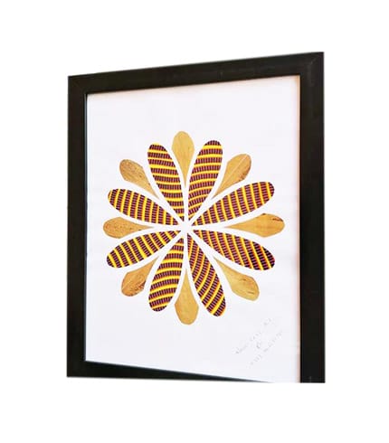 The Flower of The Day Artwork - Vibrant Wall Decor for Home & Office