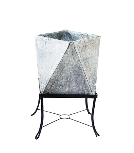 Hexagonal Square Flowerpot - Geometric Modern Planter for Home Garden