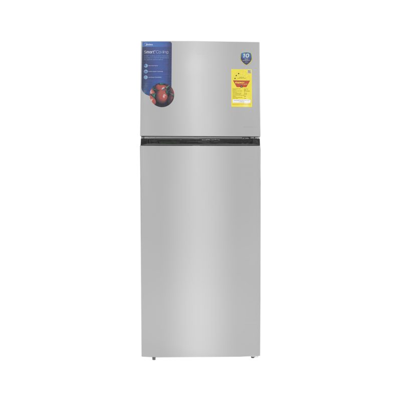 Midea 463L Top Freezer Refrigerator - 5-Star, No Frost, Silver