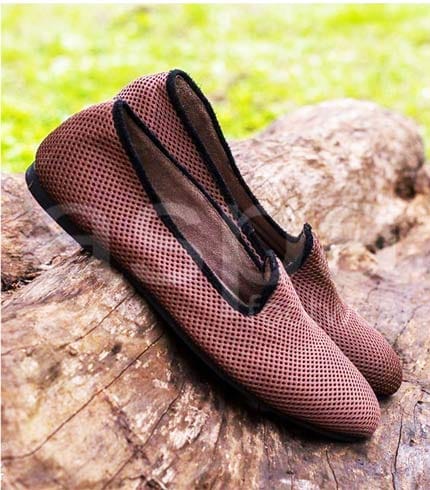 ASPA Men's Classic Slip-On Formal Shoes - Brown