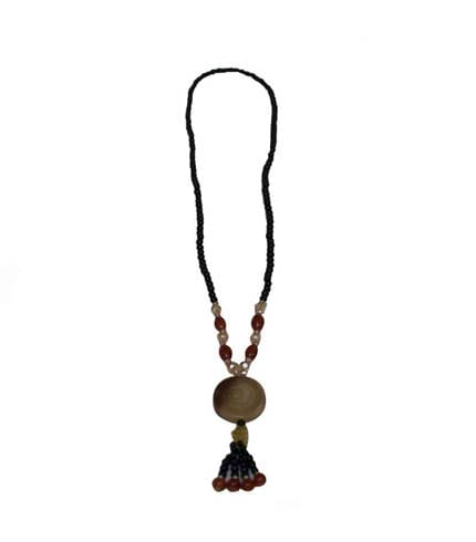 AY Collection Statement Beaded Choker Necklace