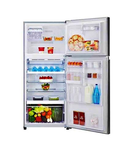 Toshiba 409L Top Freezer Refrigerator - Efficient, Family-Friendly Design