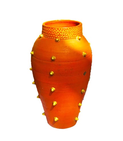 Kpando Dotted Flowerpot - Textured Surface, Indoor & Outdoor Garden Pot