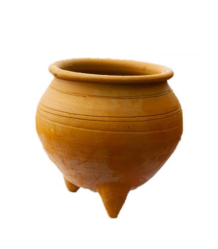 Traditional Flowerpot with Tripod Stand - Stable Display for Indoor & Outdoor