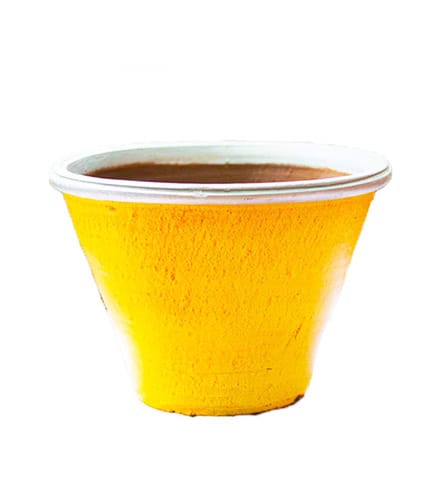 V-Shaped Flowerpot - Wide Mouth Design for Easy Planting