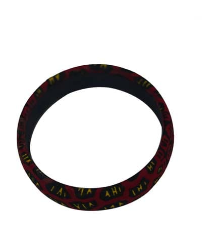 AY Collection Violet African Print Bangle