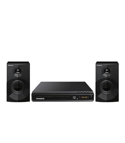 NASCO 10-Watt Home Theater with 2-Way Bookshelf Speakers