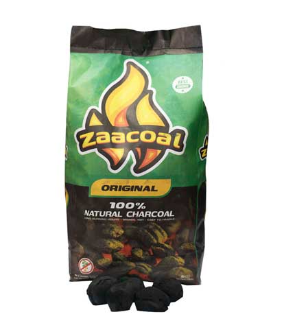 Zaacoal Coconut Charcoal - Long-Lasting, Hotter Burn, Eco-Friendly