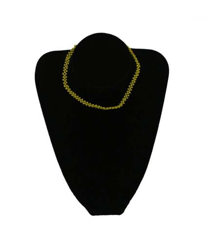 Yellow Beaded Necklace - AY Collection