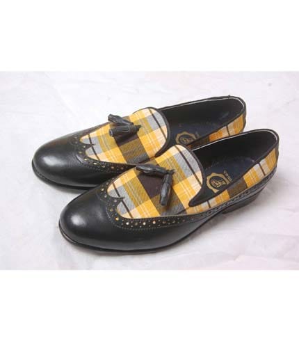 Yellow Design Tassel Shoes - Premium Gentleman's Footwear