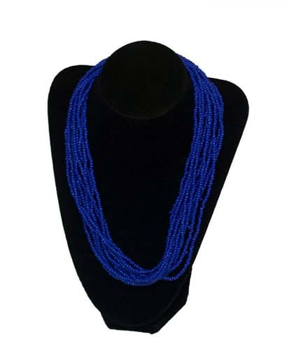 Blue Beaded Necklace