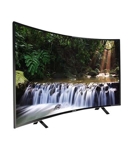 Nasco 32″ Curved LED TV - Full HD, Digital Satellite Receiver
