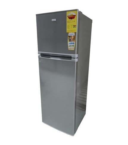 Nasco 326Ltr Double Door Refrigerator - Top Mount Freezer