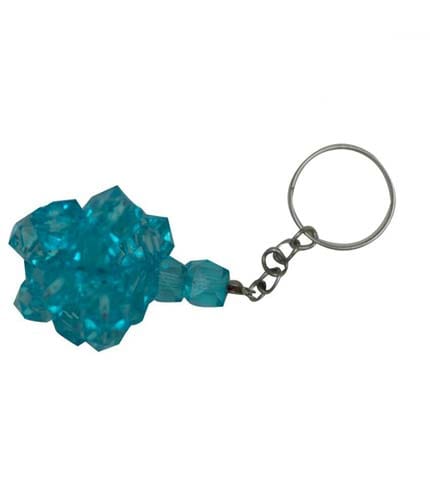 Blue Beaded Keyholder