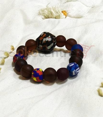 Brown Beaded Bracelet