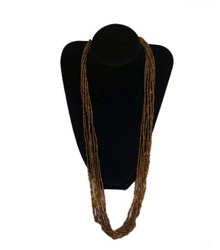 Brown Beaded Necklace