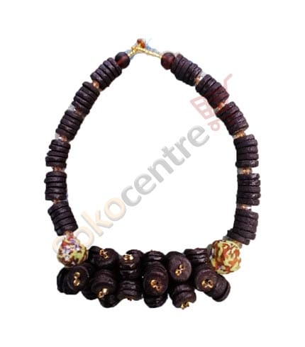 Brown Beaded Necklace