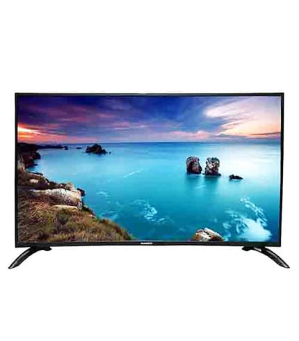 Nasco 50″ UHD Satellite TV - 4K Resolution, Slim Edge Design