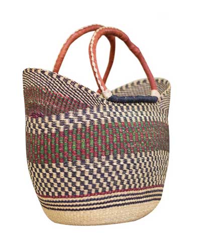 Brown Hand Woven Ladies Bag