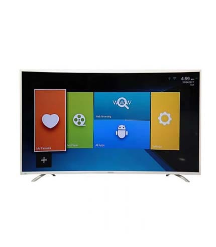 Nasco 55″ UHD 4K Curved Smart TV - Immersive Curved Display