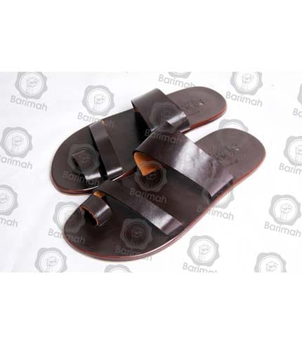 Classy Brown Leather Sandals